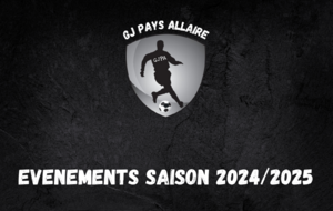 EVENEMENTS sur la SAISON 2024/2025